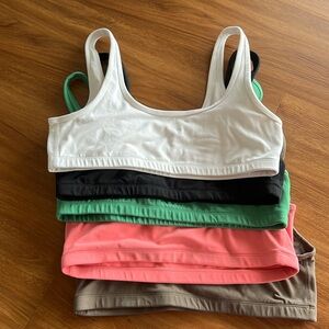 ARITZIA butter mini bra top a/b cup bundle